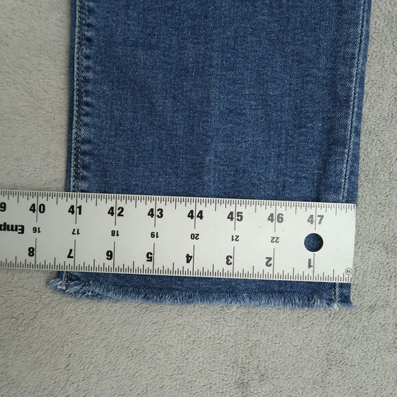 Hudson Jeans Women's Size 29 Blue Mid-Rise Nico Penny Straight Denim 27" Inseam - Picture 6 of 16